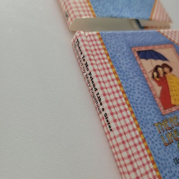 Mary Engelbreit Sister Tiny Book Small Friends Gift Hardcover Dust Jacket 1993 - Picture 11 of 12